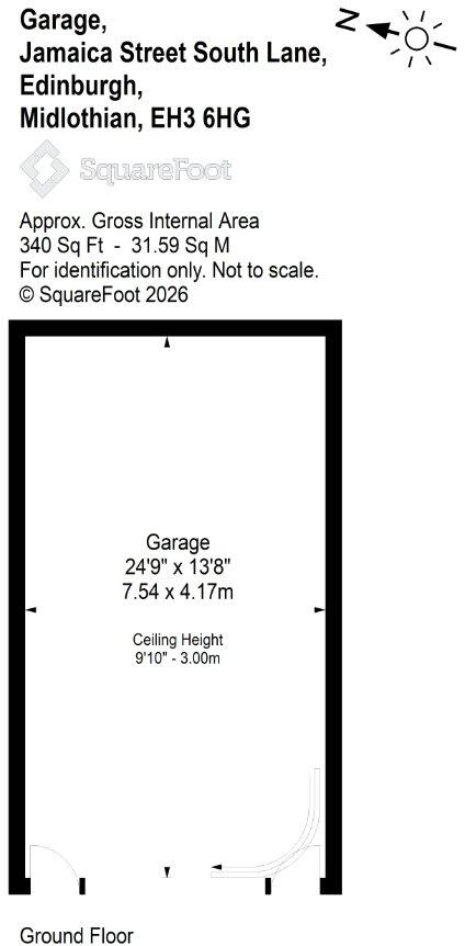 Jamaica Street, South Lane, Edinburgh floorplan