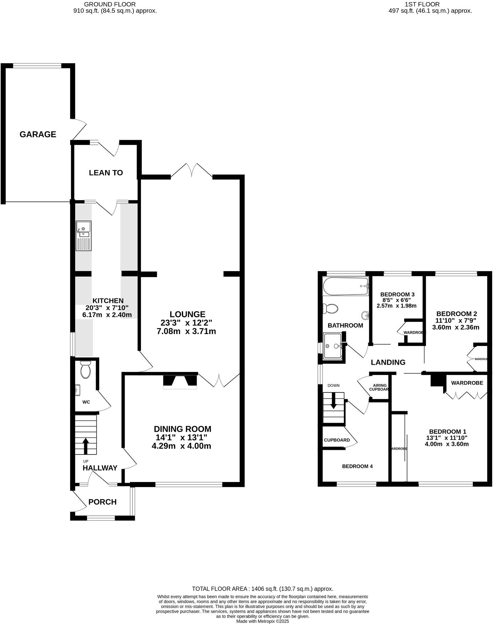 Arundel Drive, Fareham floorplan