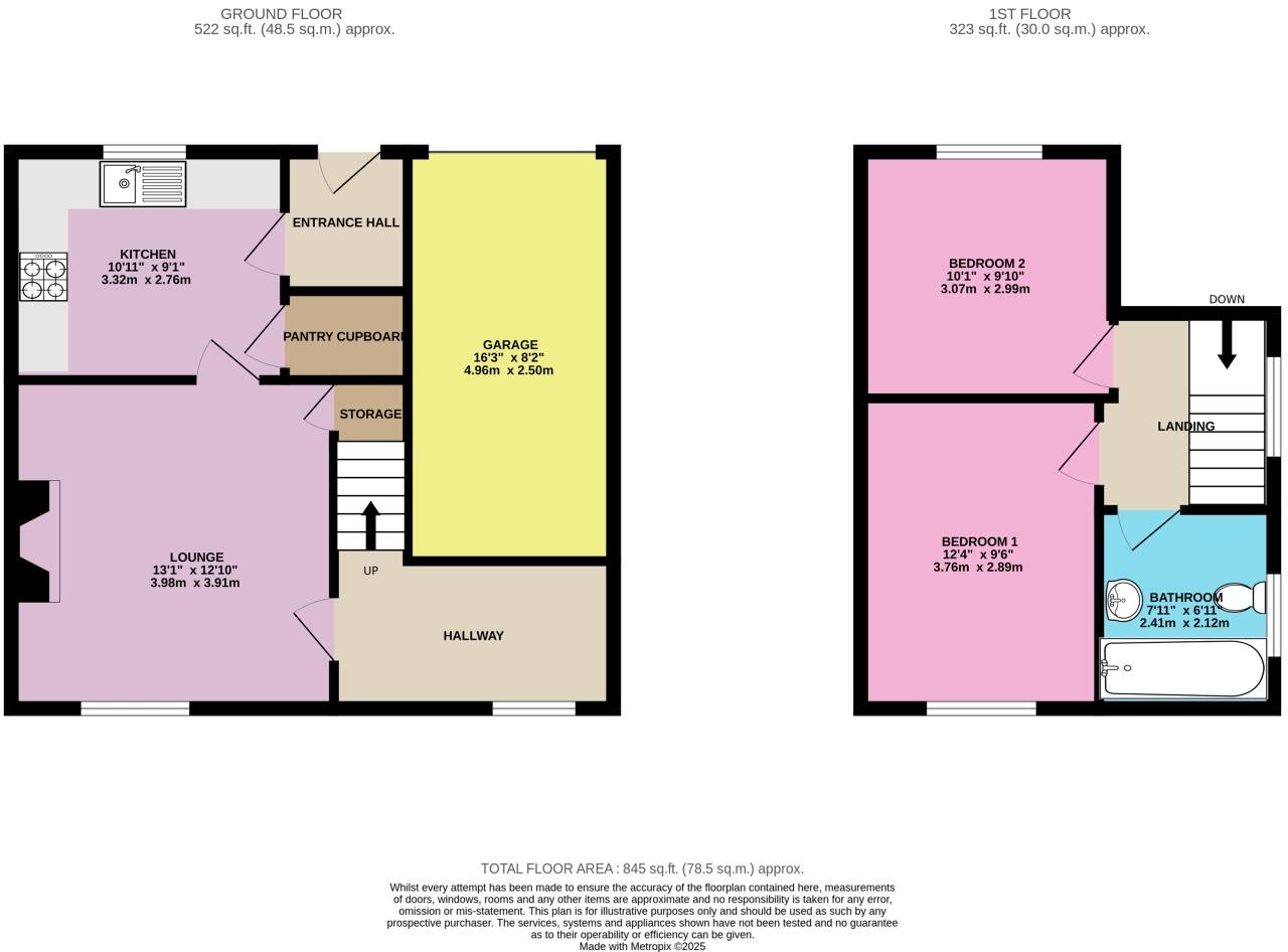 Villa Farm Cottages, Snaith, Goole, Yorkshire, DN14 floorplan
