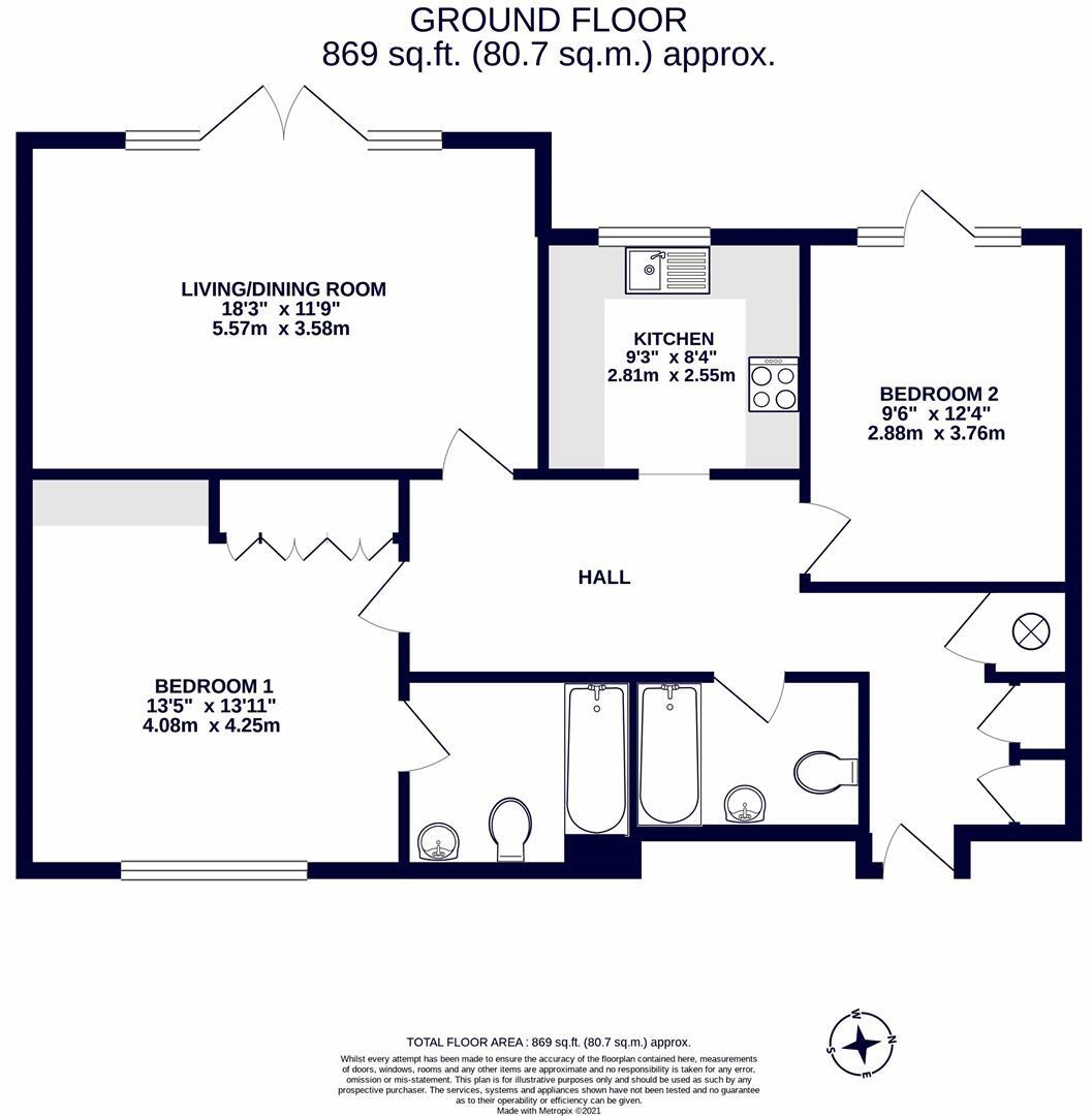 Florance Court, Northwood, HA6 floorplan