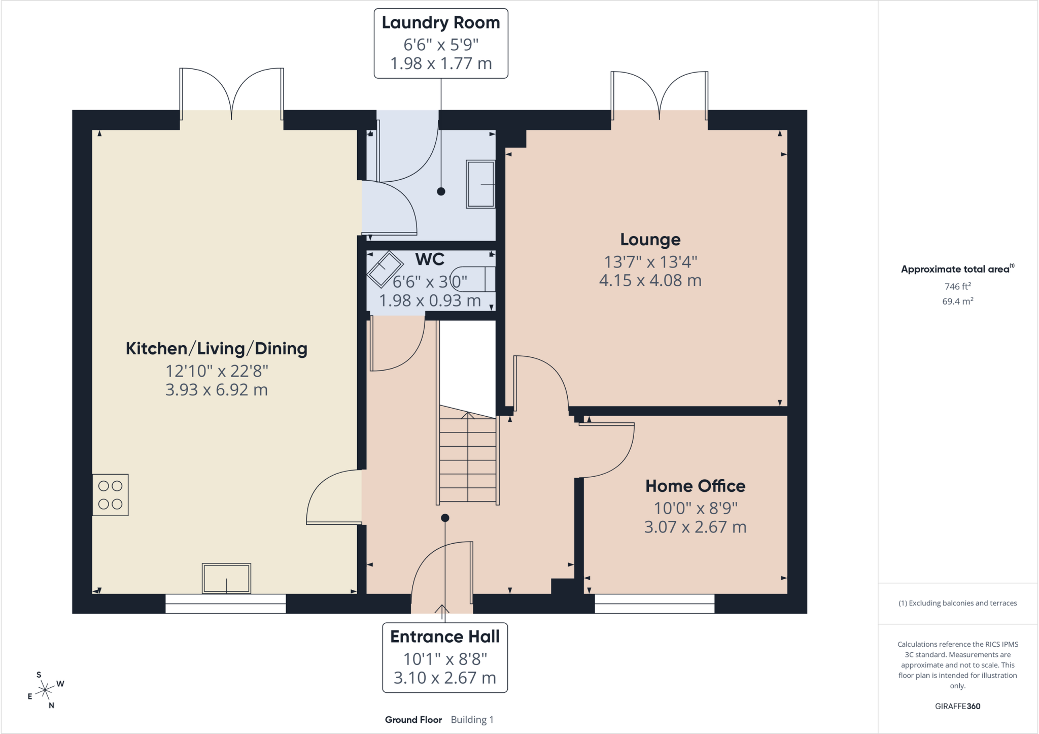 Holloway, Repton floorplan