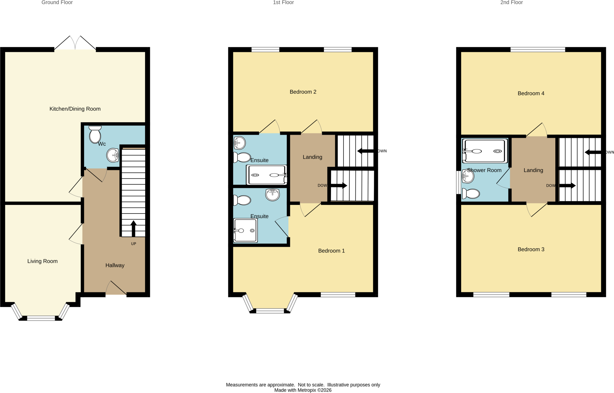 Shropshire Drive, Coventry floorplan