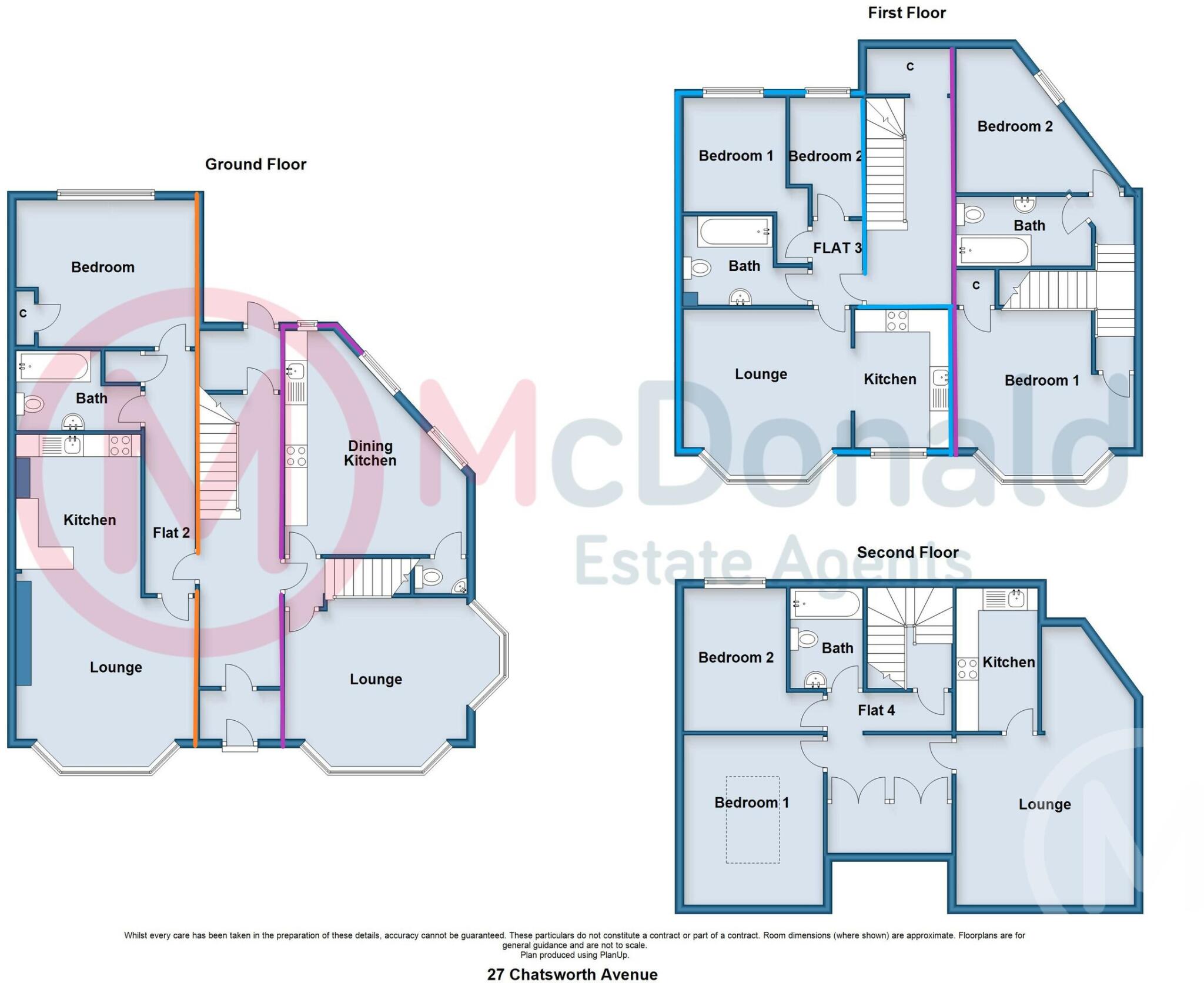 Chatsworth Avenue, Bispham floorplan
