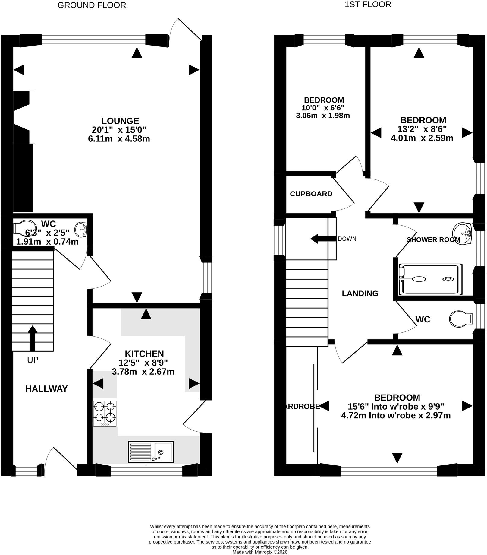 Westover Road, Westbury on Trym, Bristol floorplan