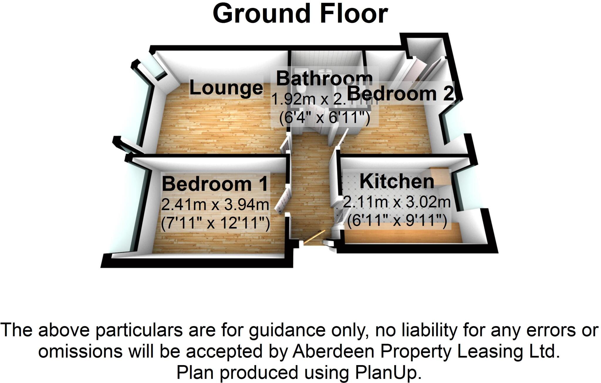 Union Grove, Ground Floor, AB10 floorplan