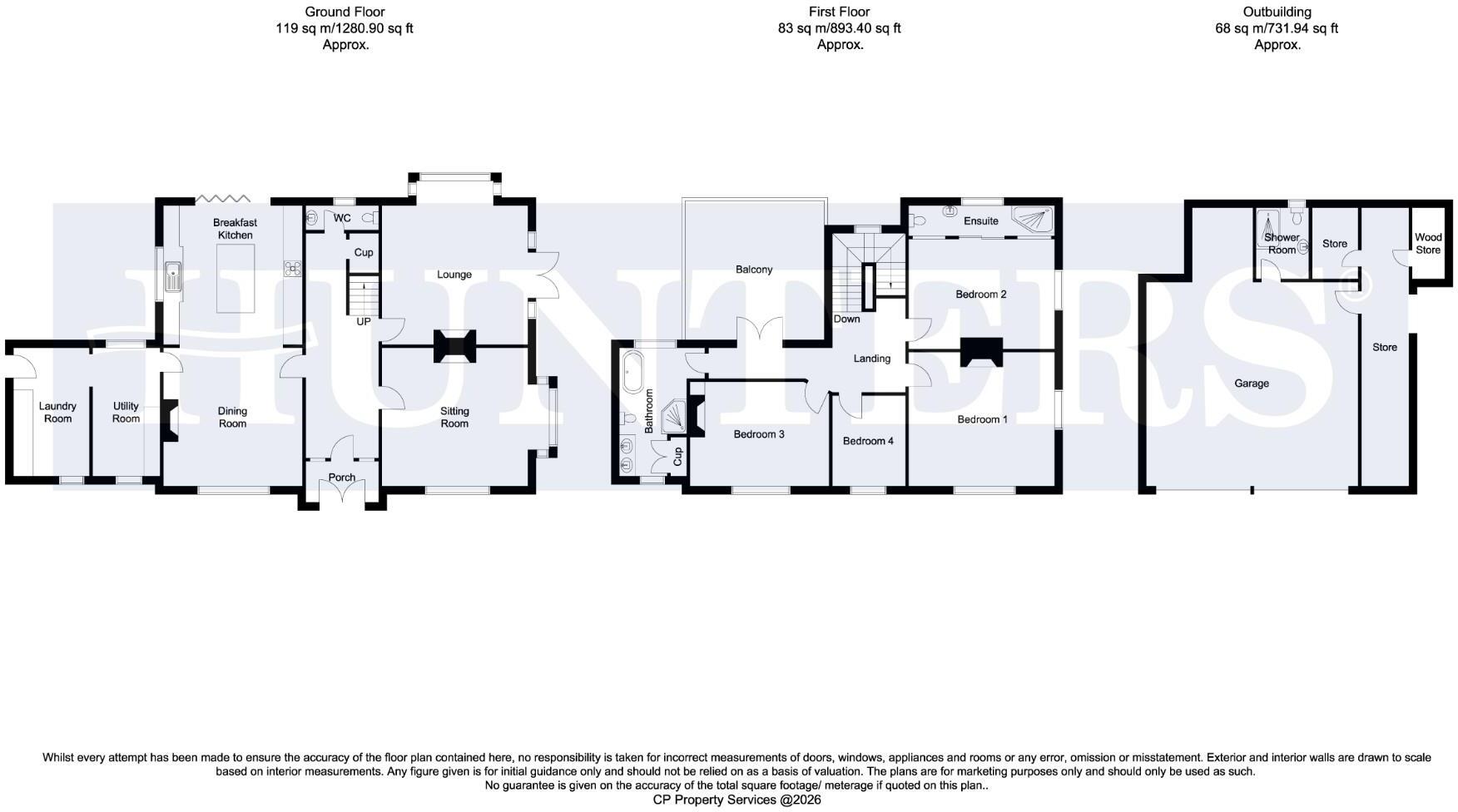 North Road, Torworth, Retford floorplan
