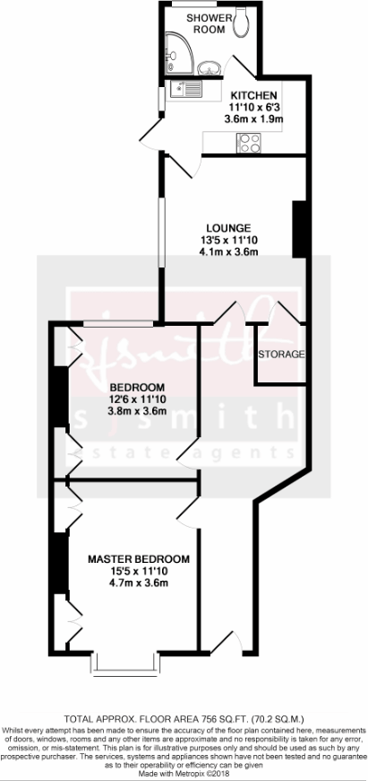 Kenilworth Road, Ashford floorplan