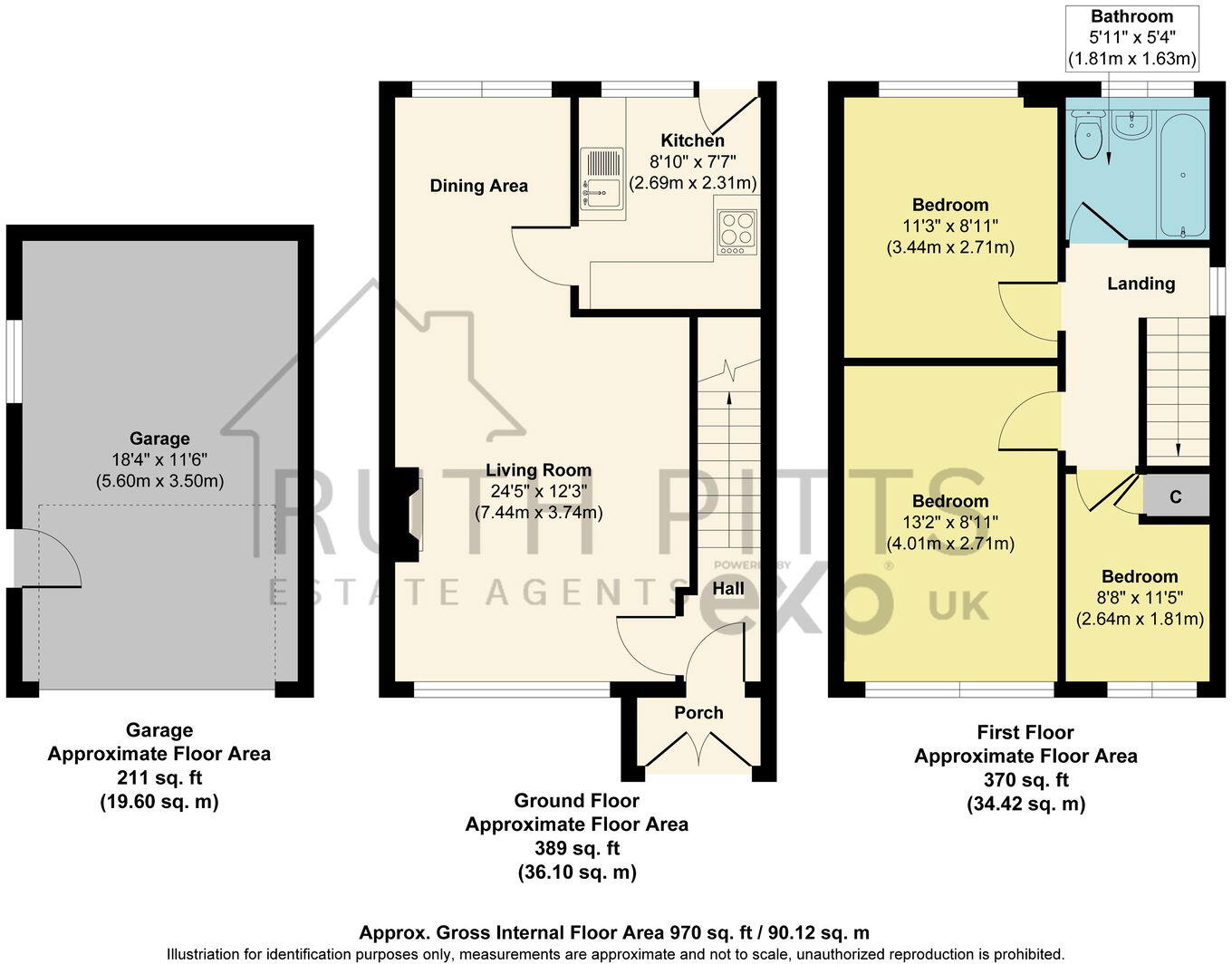 Moor Top Avenue, Ackworth, Pontefract, WF7 floorplan