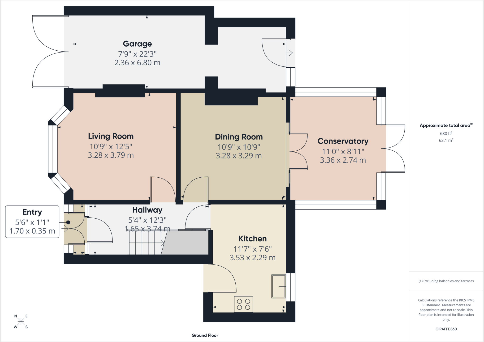 Parkside Road, Chaddesden floorplan