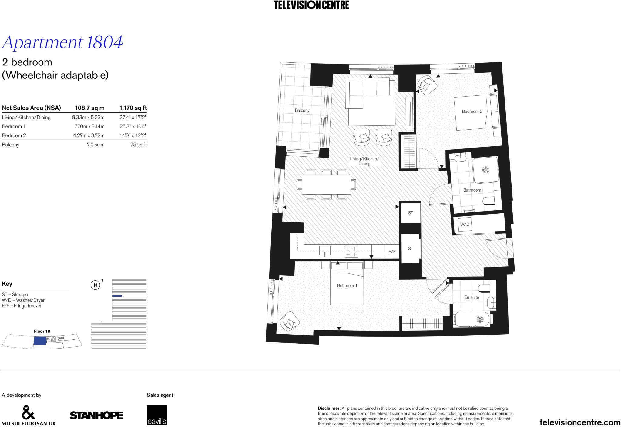 The Ariel, Television Centre, Wood Lane, London, W12 floorplan