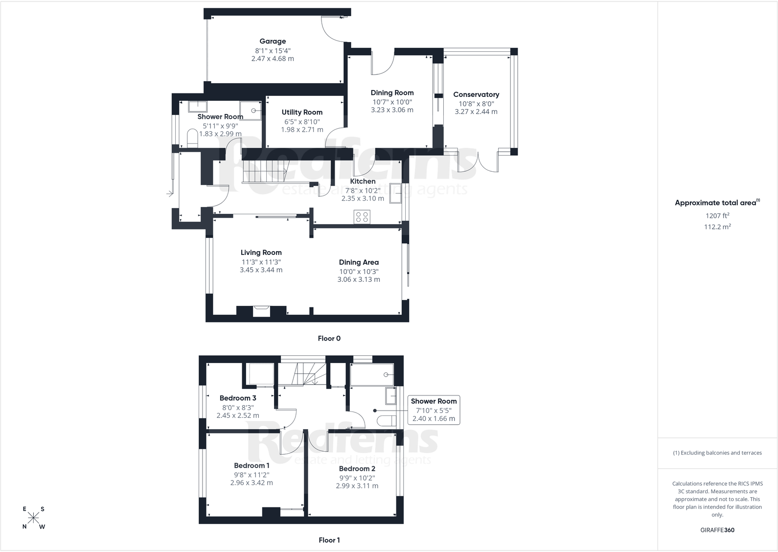 Slade Close, Ottery St. Mary, EX11 1SY floorplan