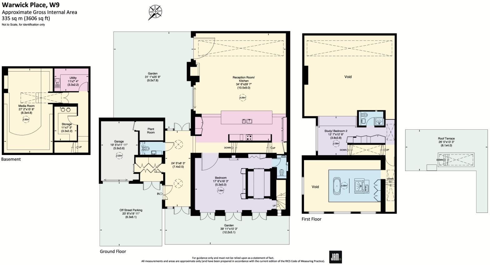 Warwick Place, London floorplan
