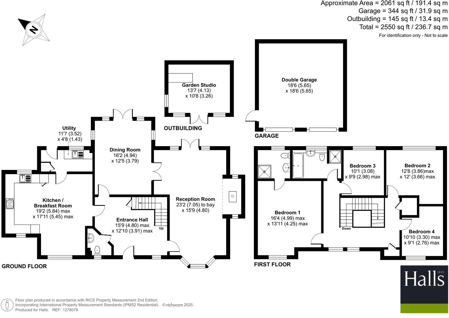2 Wellcroft, Myddle, Shrewsbury, SY4 3RJ floorplan