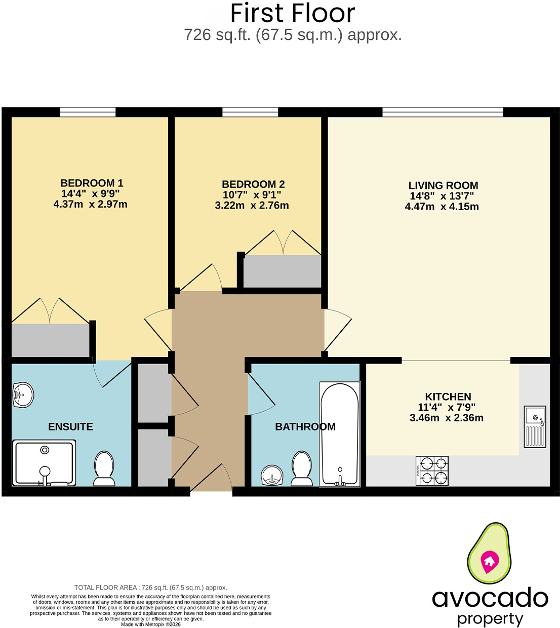 Beech Court, Beehive Road, Binfield, RG12 floorplan