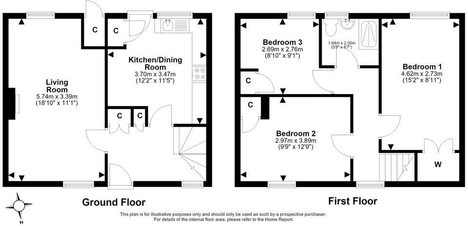 22 Station Road, Haddington, EH41 3NY floorplan