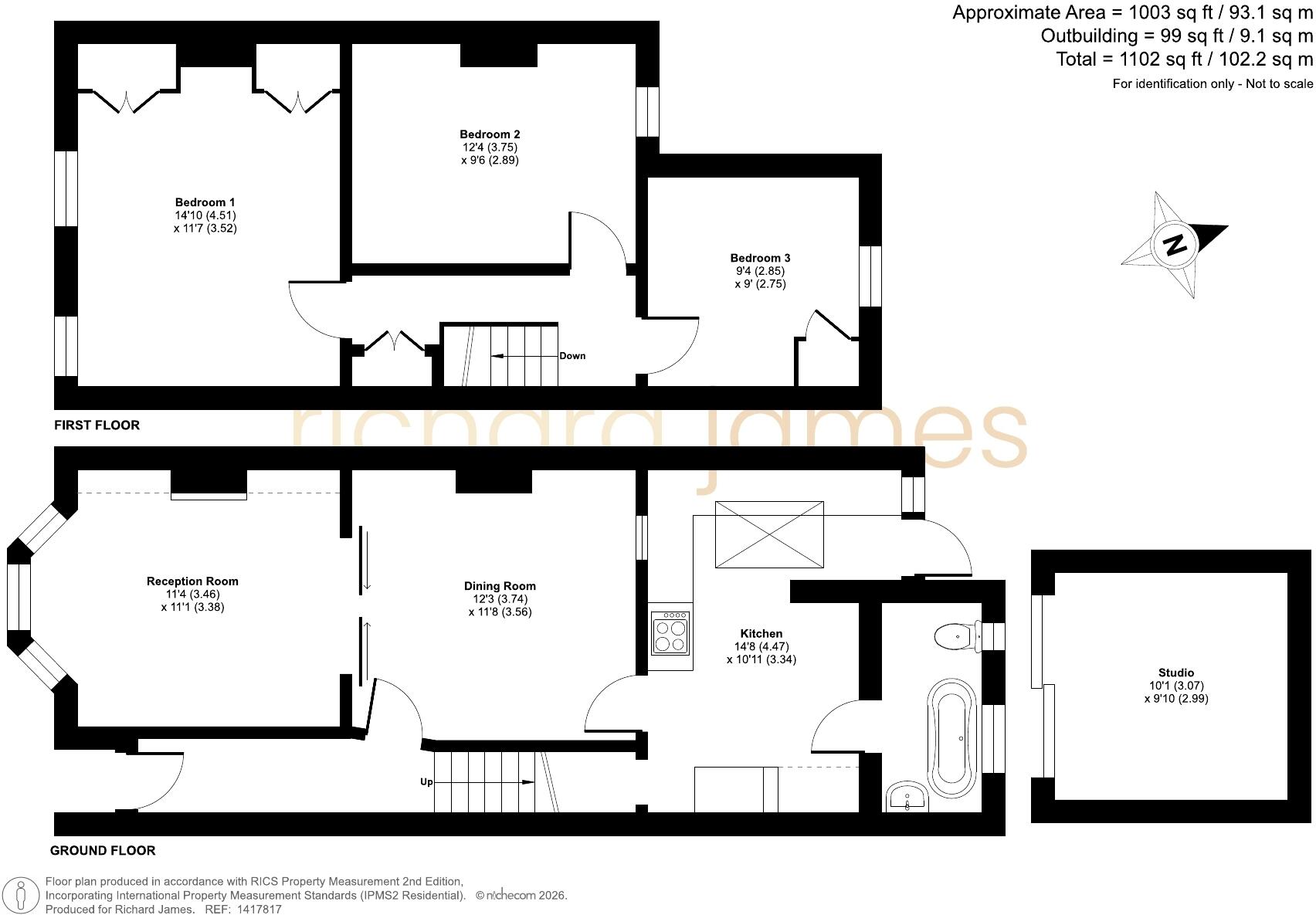 Kingshill Road, Kingshill, Swindon, SN1 floorplan
