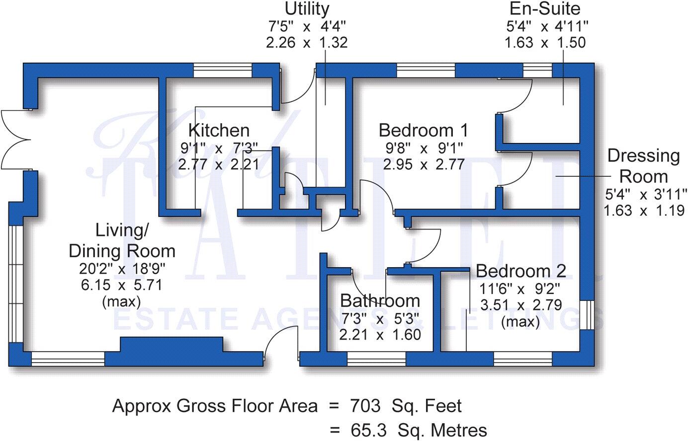 Links View, Meols, Wirral floorplan