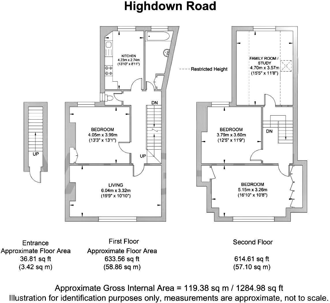 Highdown Road, Hove, Brighton & Hove, BN3 6EE floorplan