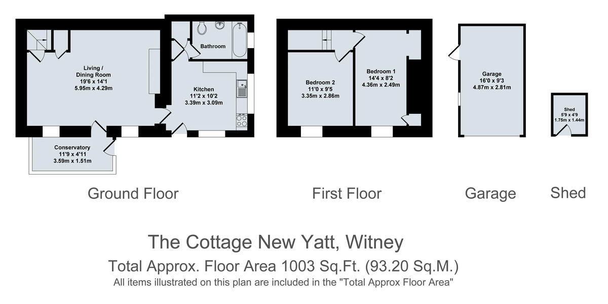 New Yatt Lane, New Yatt, OX29 floorplan