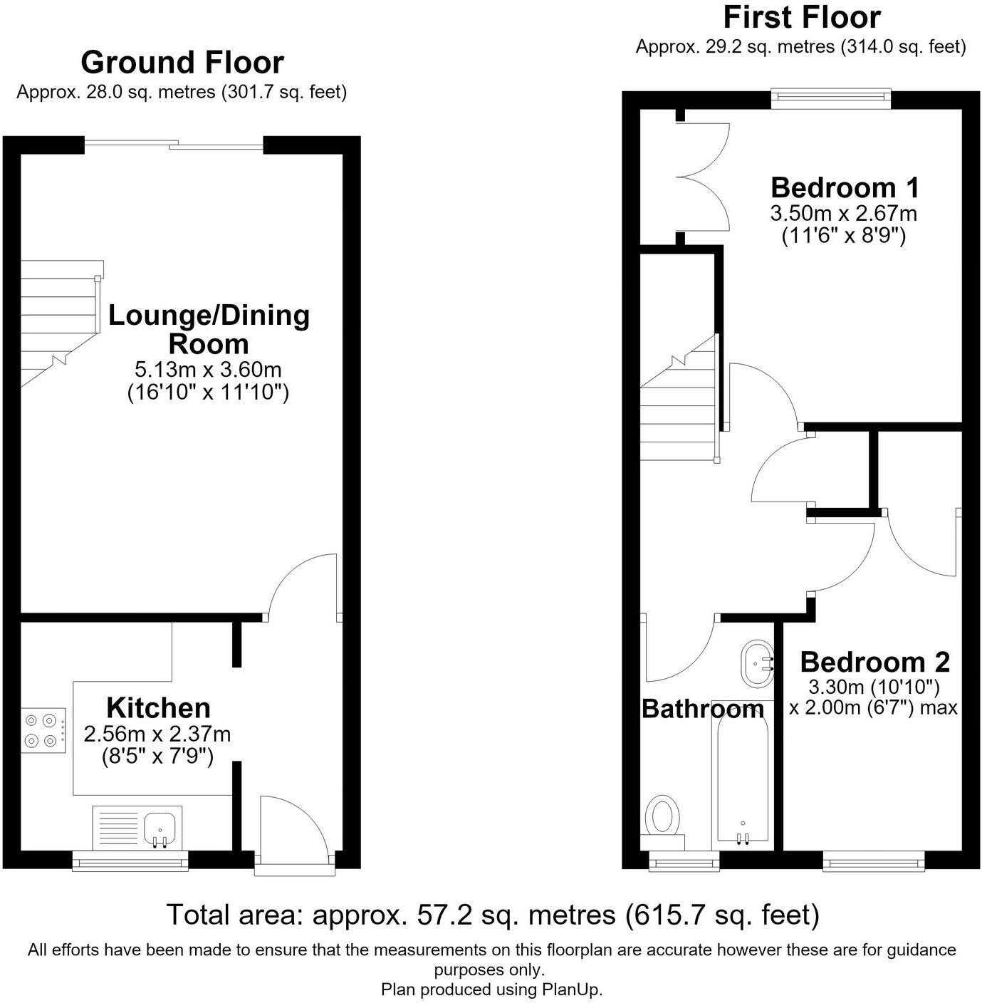 Jordan Close, Market Harborough, LE16 floorplan