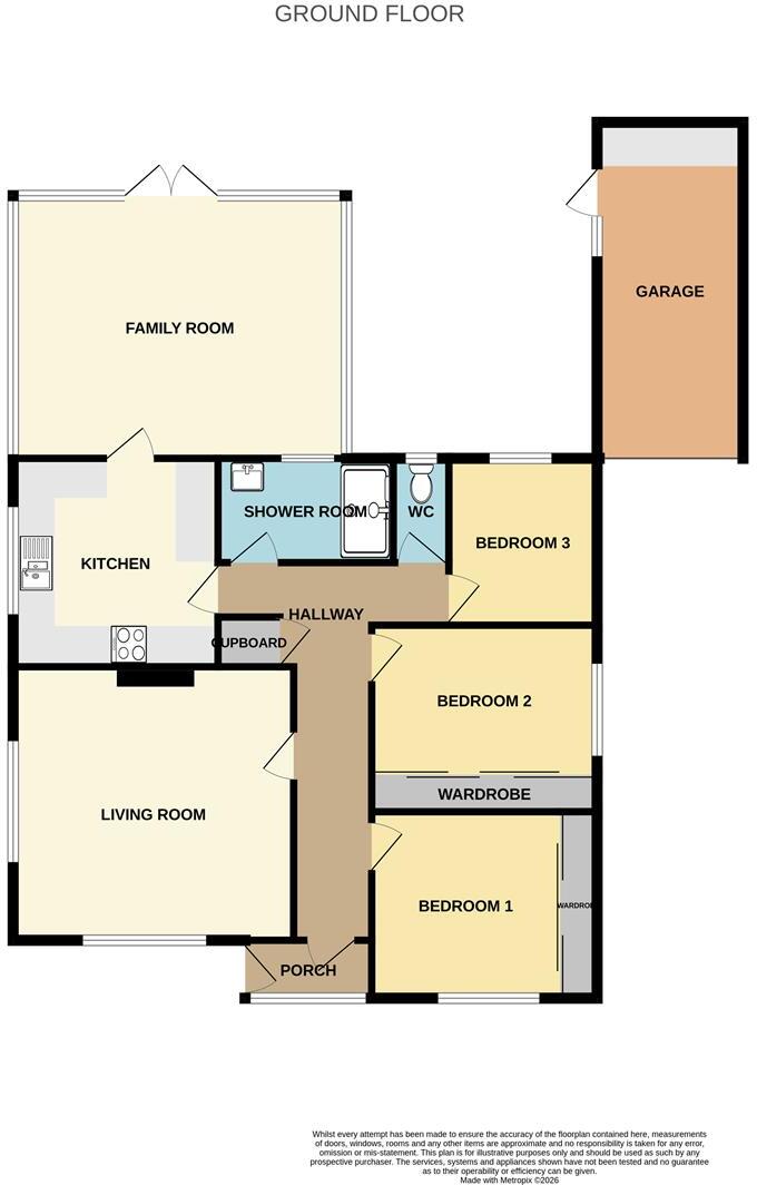 School Close, Fremington, Barnstaple floorplan