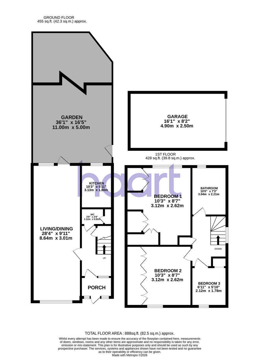 Malmesbury Road, London floorplan