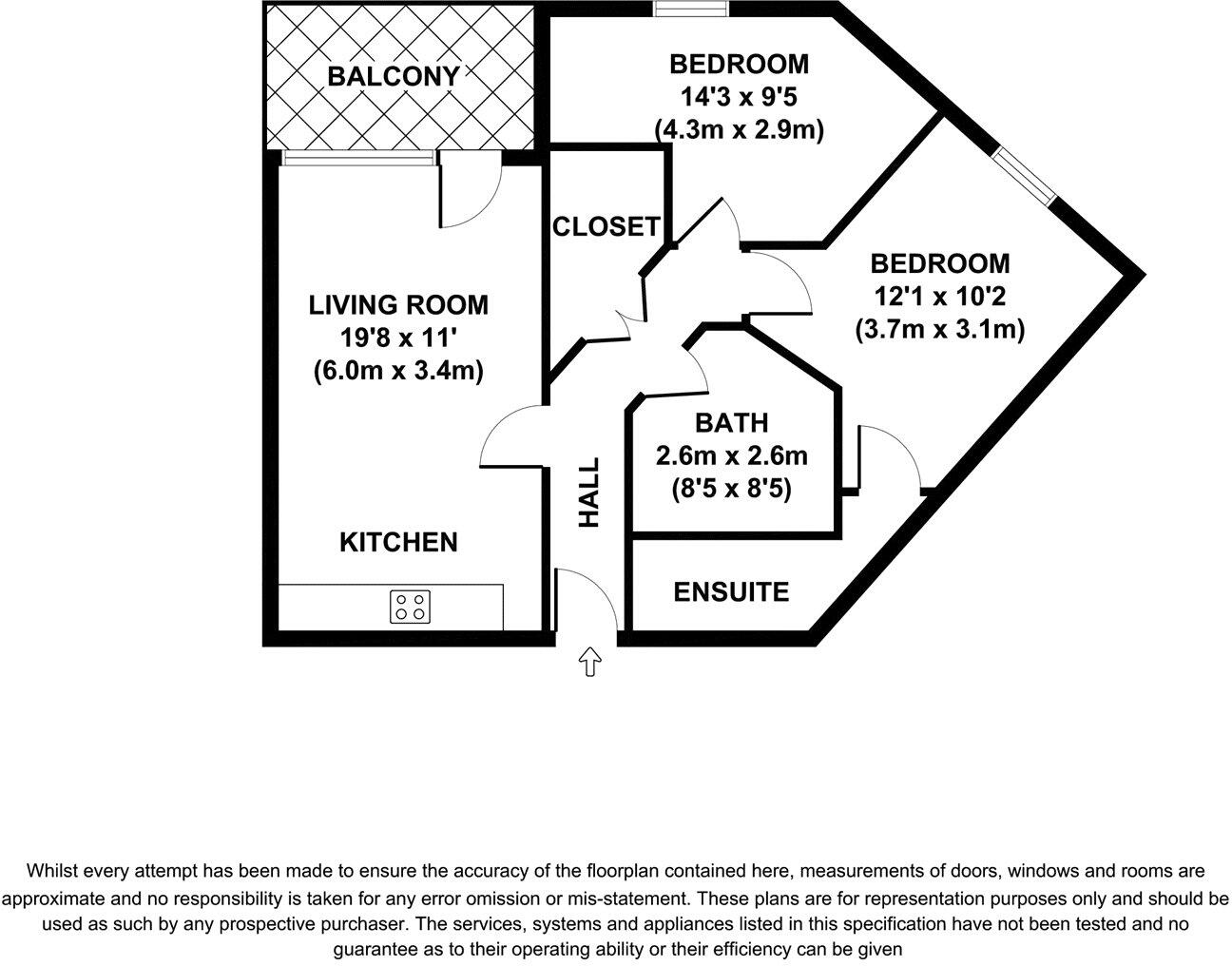 Gateway West, East Street, Leeds, LS9 floorplan