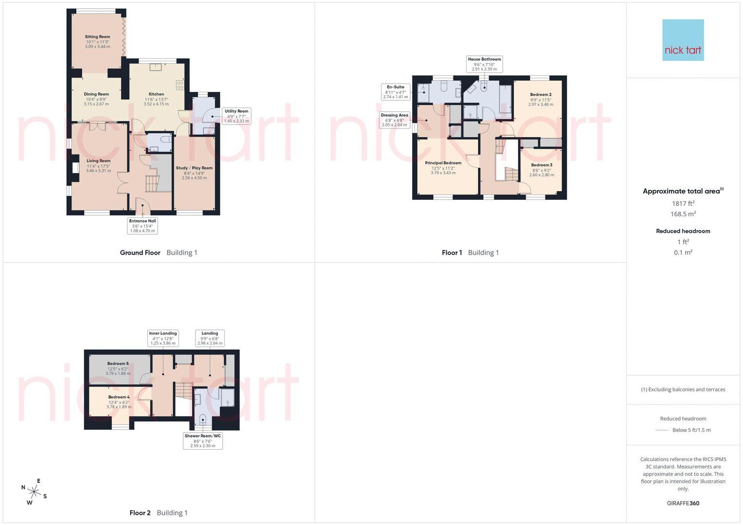 16 Old Farm Drive, Codsall, WV8 floorplan