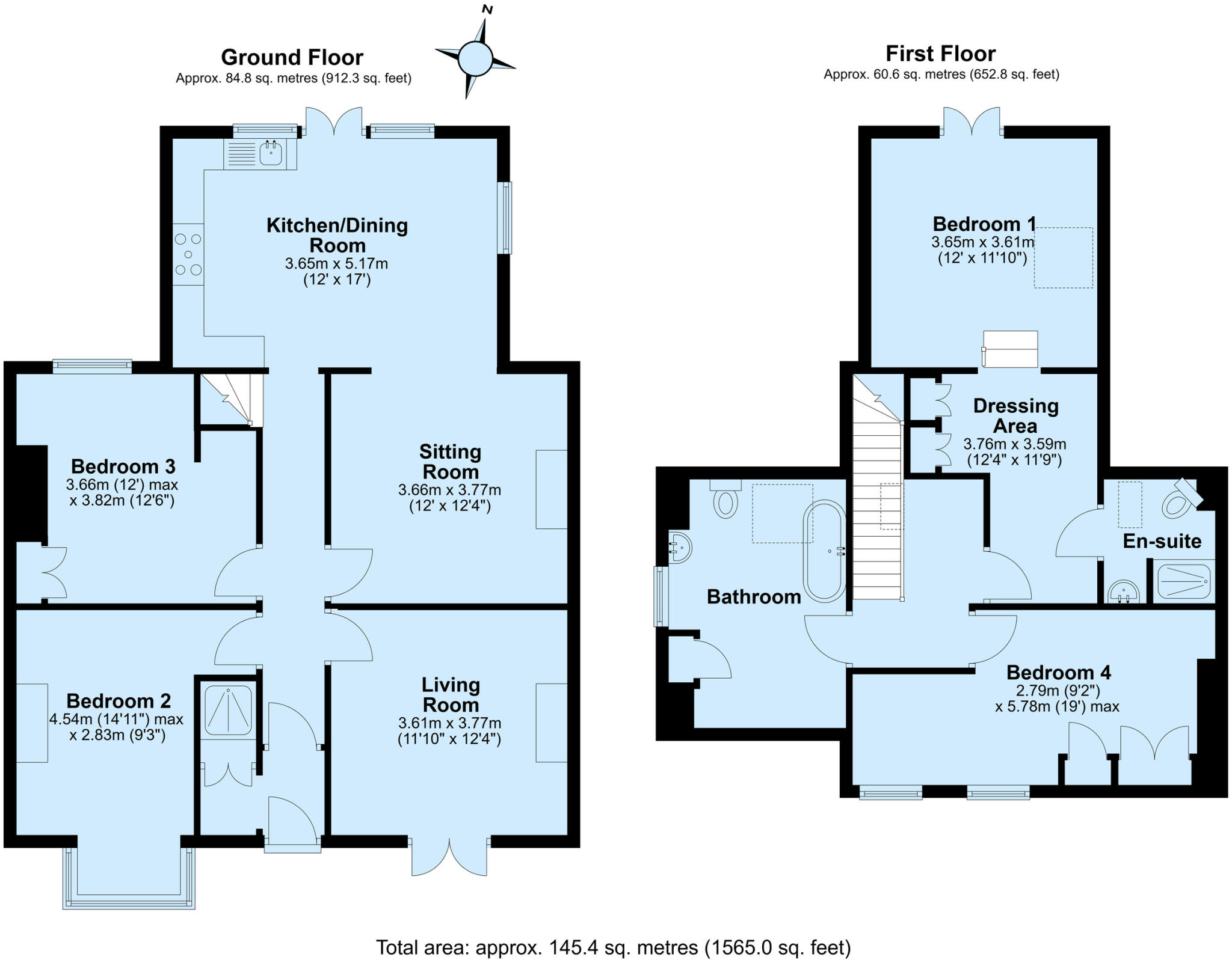 Raleigh Road, Salcombe floorplan