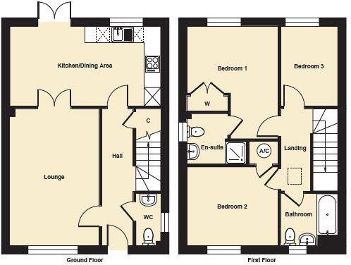 Plot 7, The Elm, Valley View, Harleston floorplan
