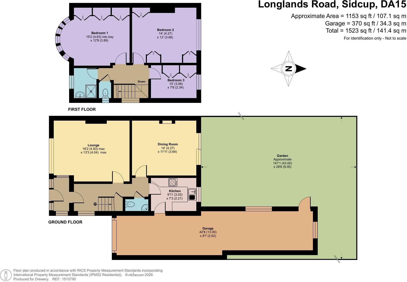 Longlands Road, Sidcup floorplan
