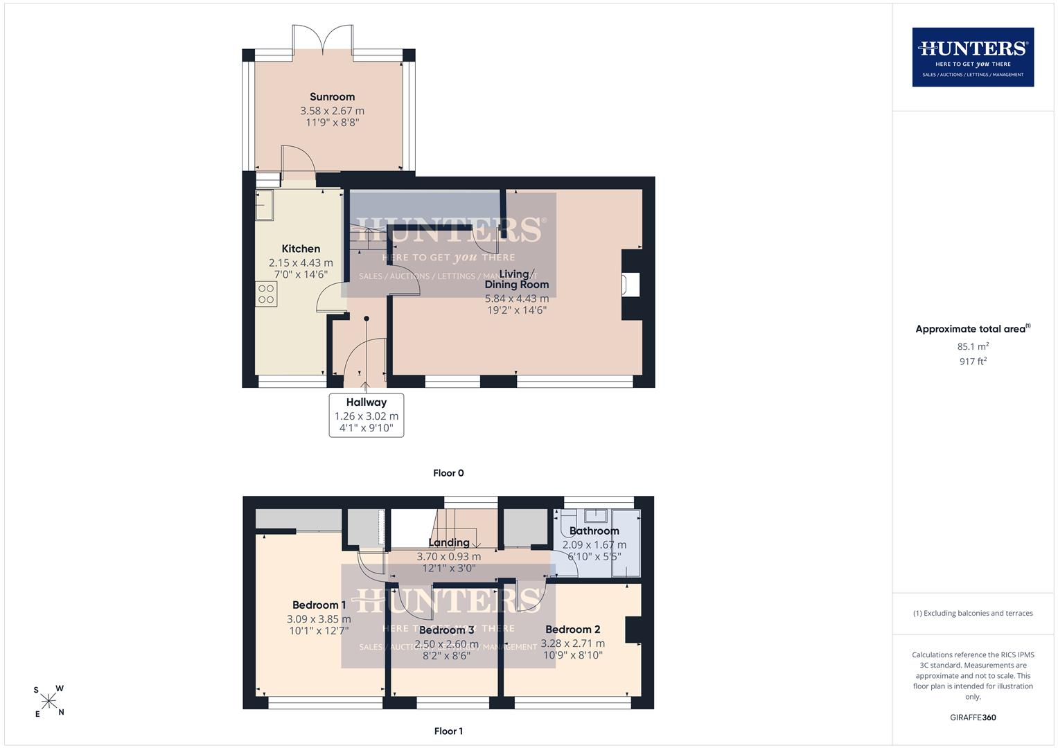 Thirkeld Place, Penshaw, Sunderland floorplan