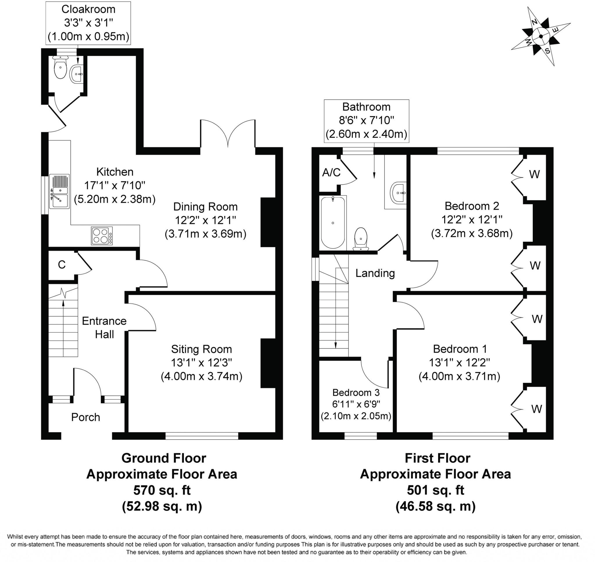 Cromer Road, North Walsham, Norfolk floorplan