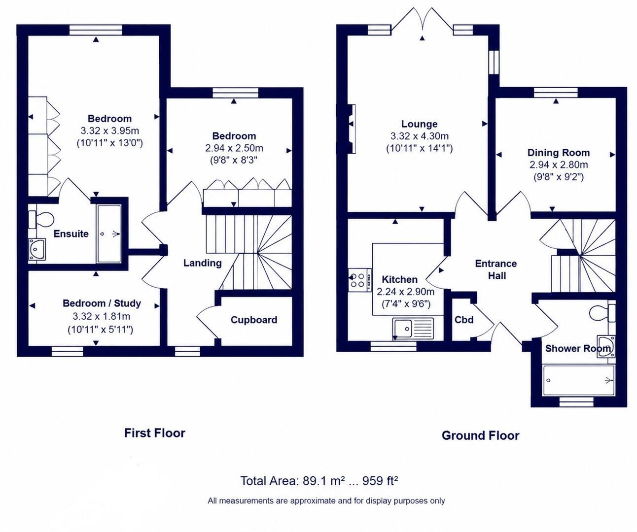 Farm Lane, Mudeford floorplan