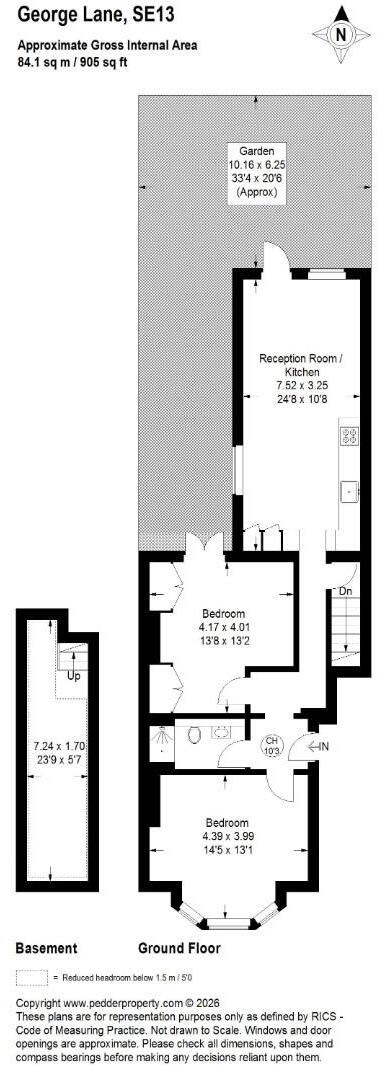 George Lane, Lewisham, London, SE13 floorplan