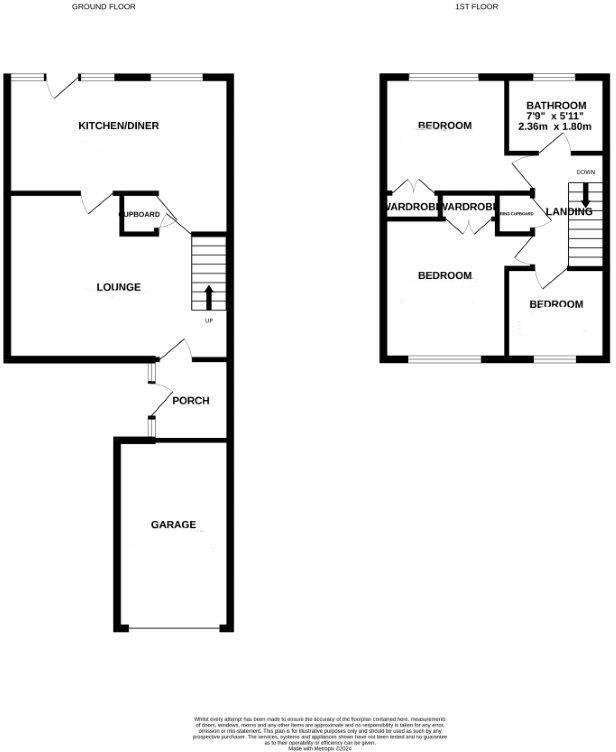 Adrian Close, Louth floorplan