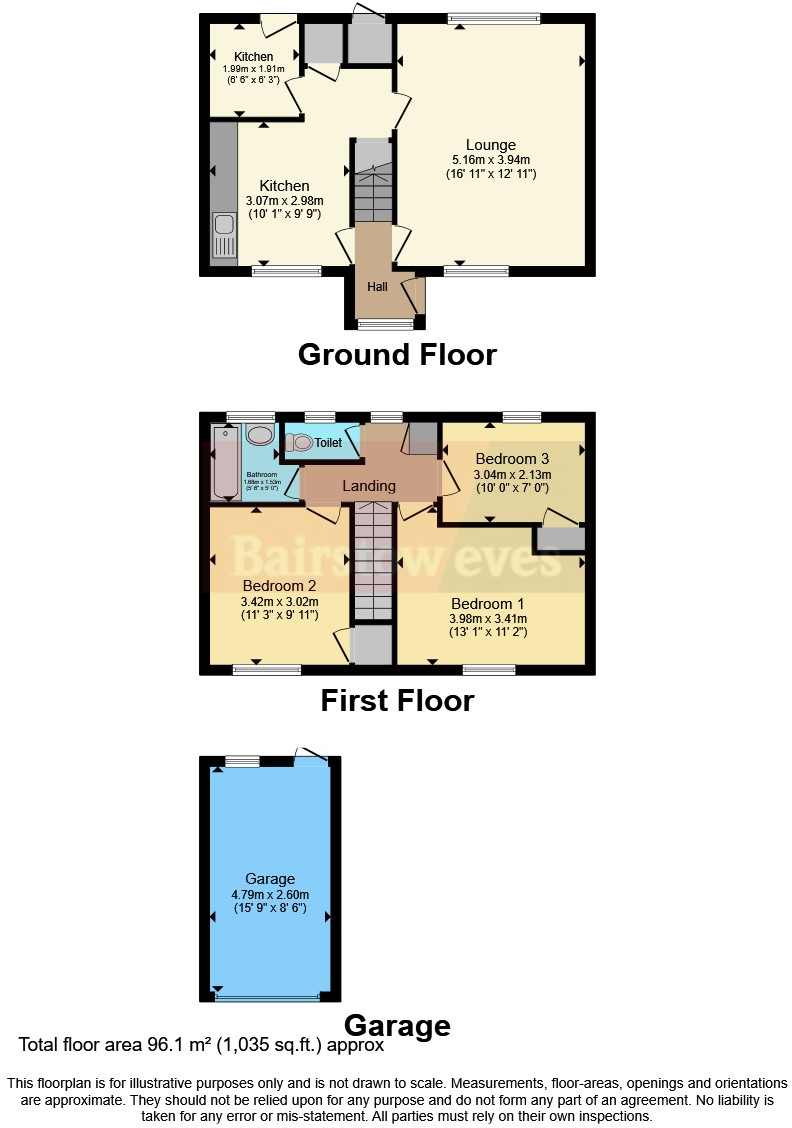 Simpson Road, Mansfield, Nottinghamshire, NG19 floorplan