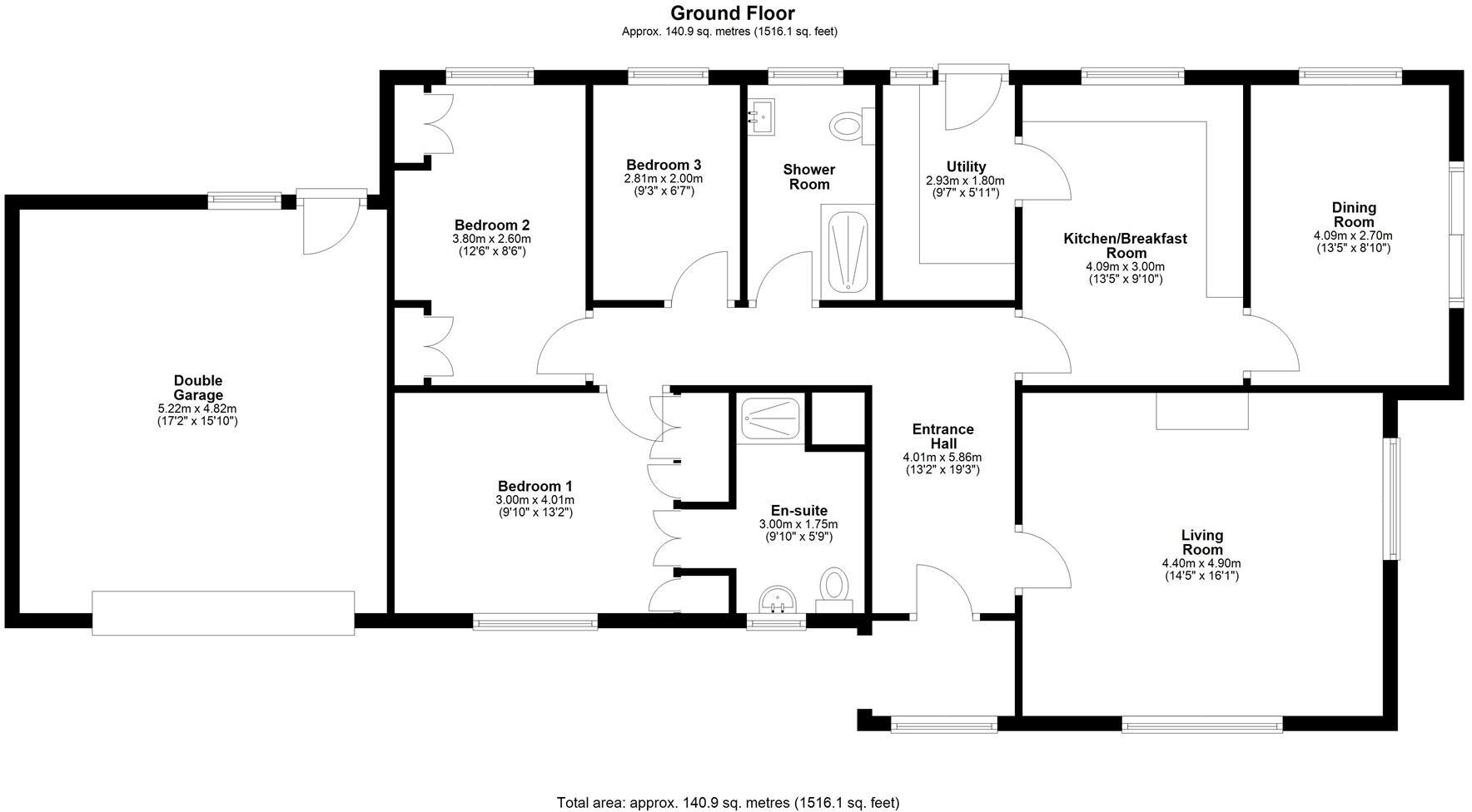 Preston Gubbals Road, Bomere Heath, Shrewsbury floorplan