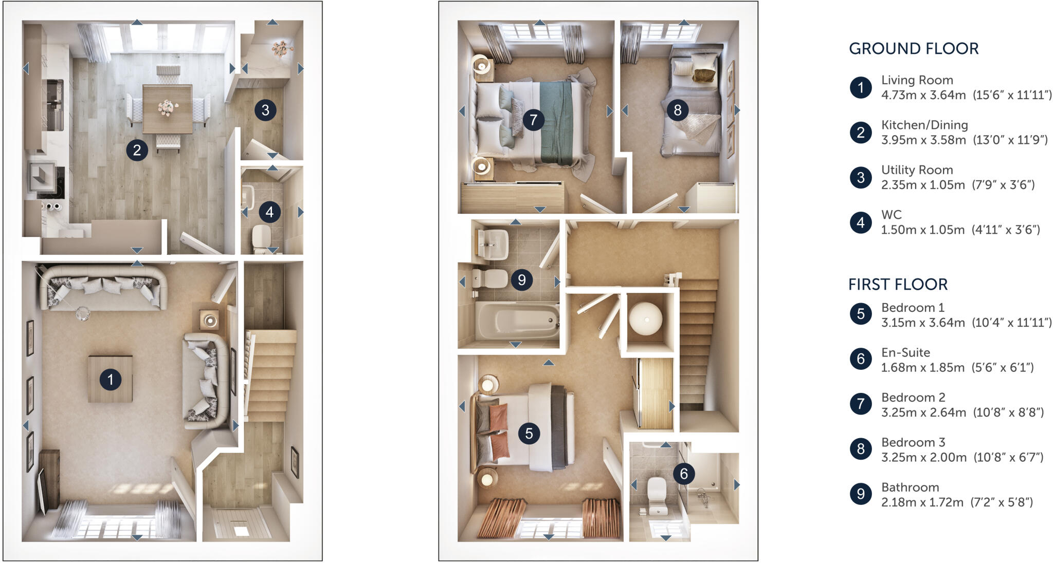 68 Martley Fields, Martley, Worcestershire, WR6 floorplan