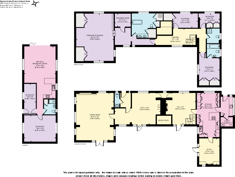 Green Cross Lane, Churt, Farnham, Surrey GU10 2ND floorplan