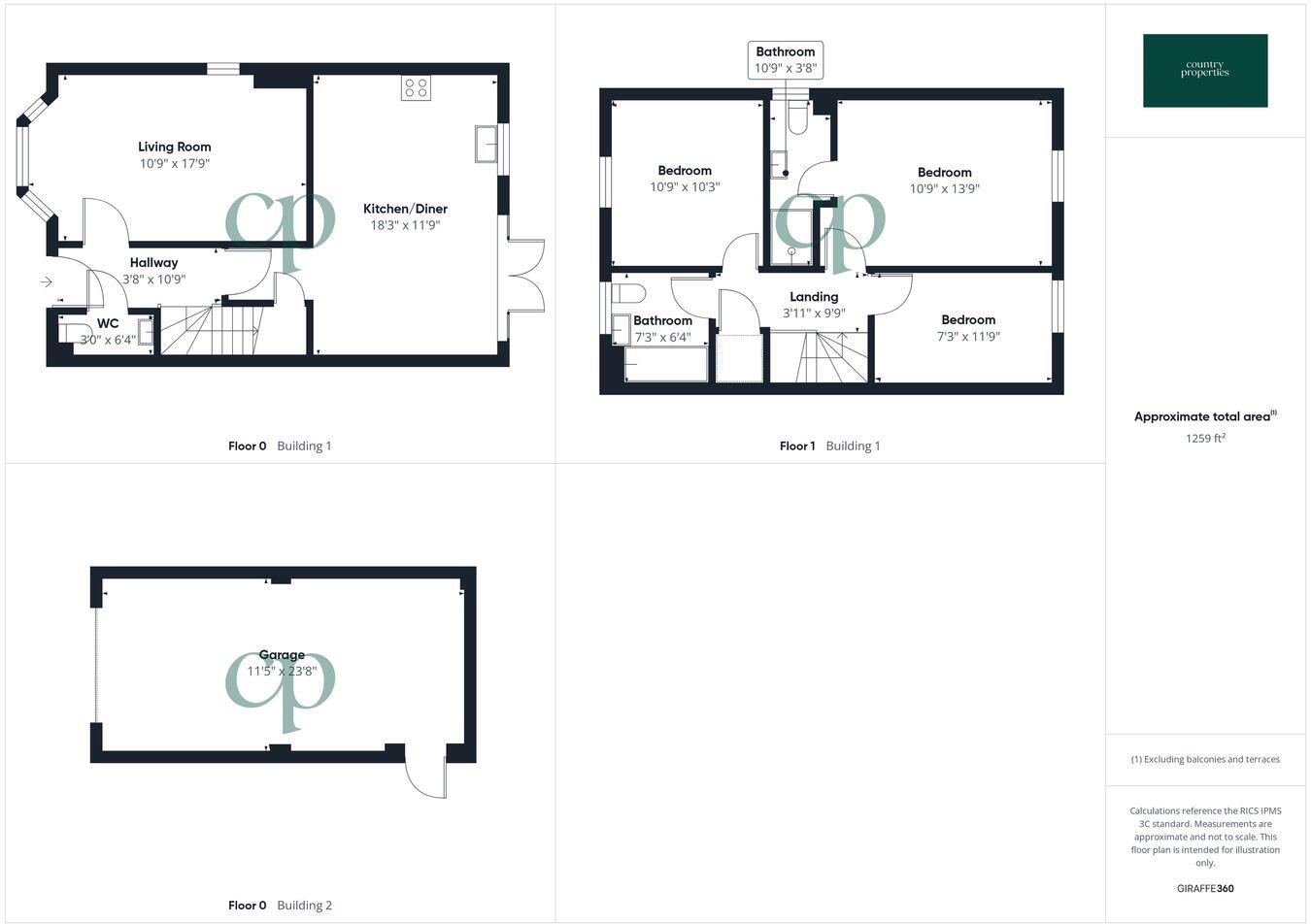 Brookbanks, Biggleswade, SG18 floorplan
