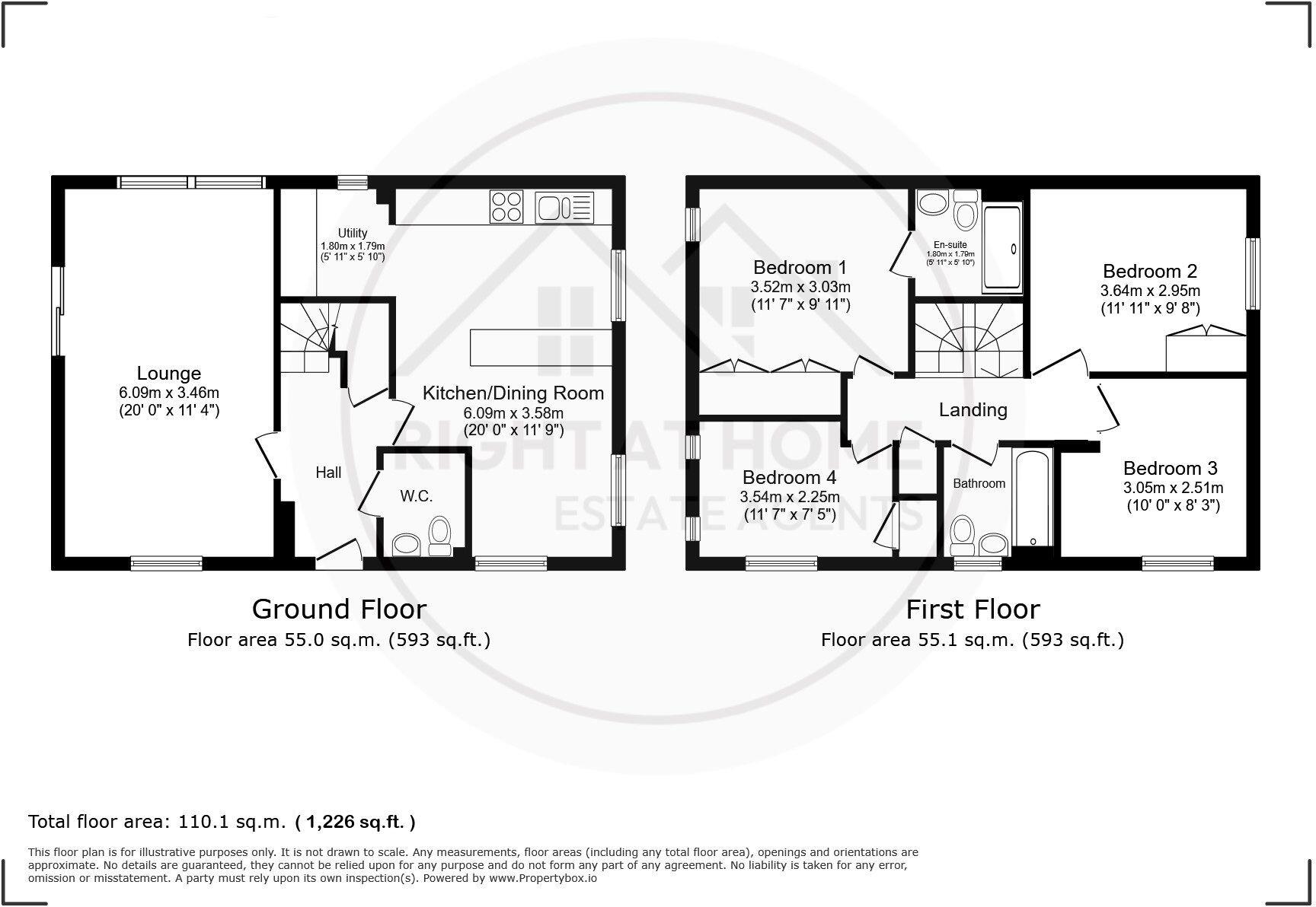 Priest Close , Exeter EX1 3YJ floorplan