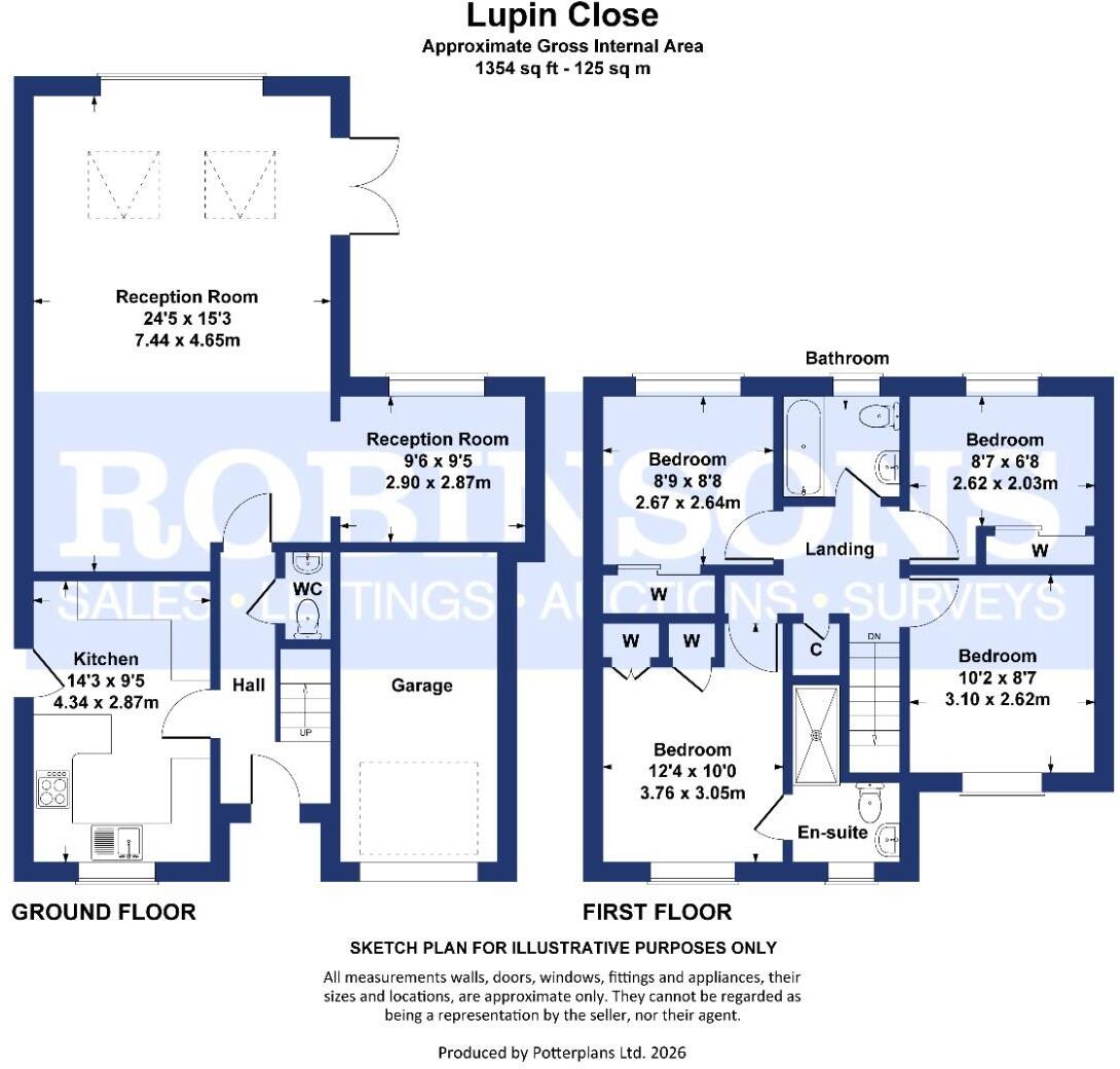 Lupin Close, Etherley Dene, Bishop Auckland floorplan