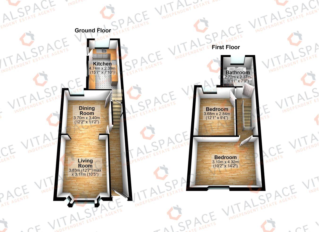 Firwood Avenue, Urmston, Manchester, M41 floorplan