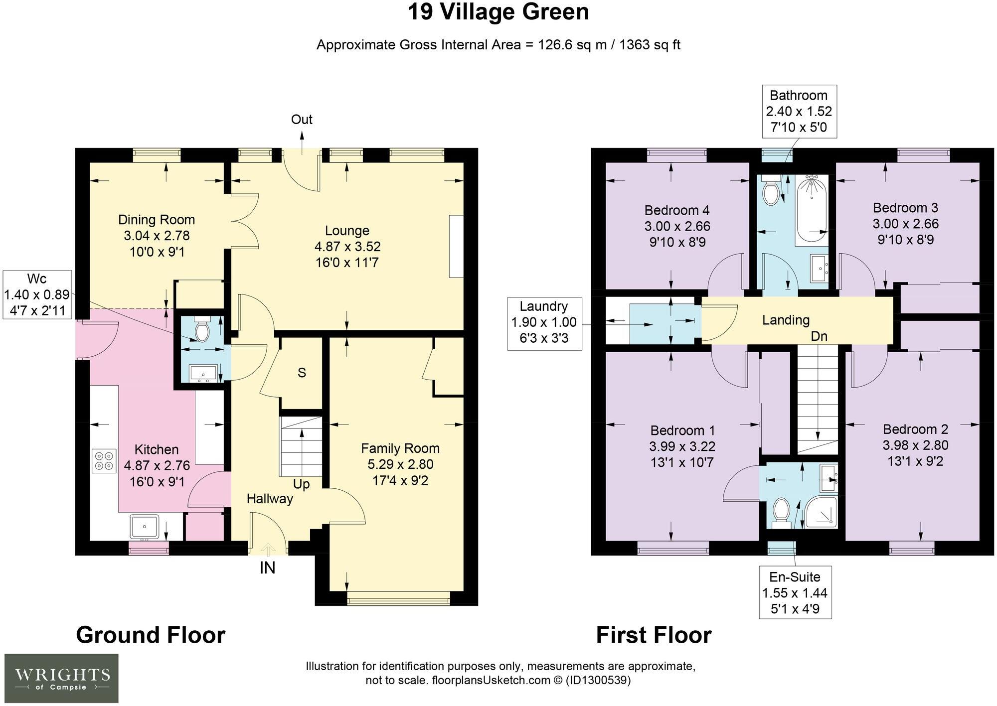 Village Green, Lennoxtown, G66 floorplan