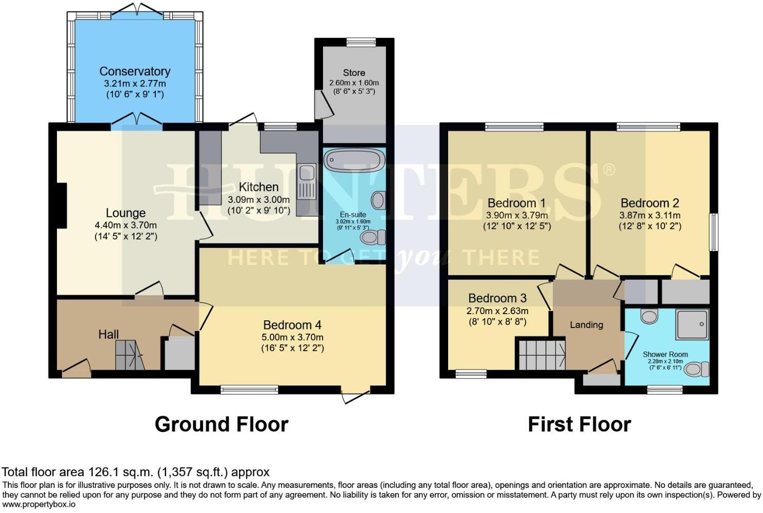 Rosalind Avenue, Woodsetton floorplan