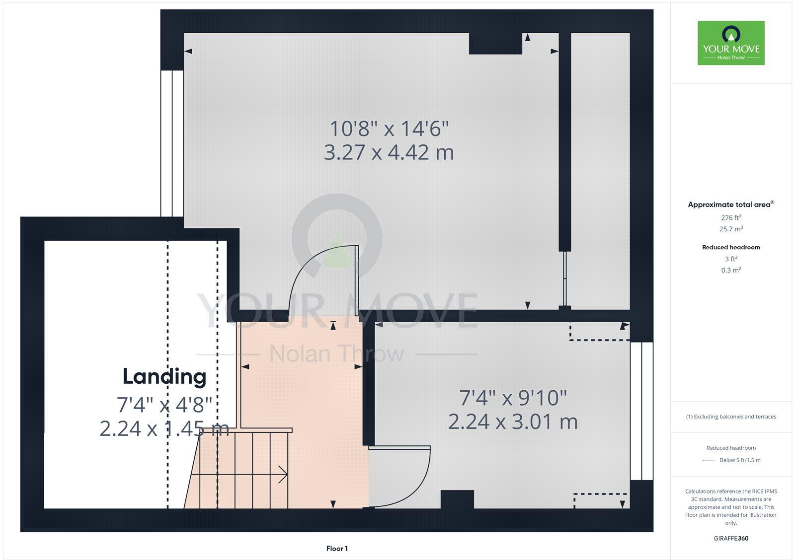 Ploughmans Walk, Northampton, NN2 floorplan