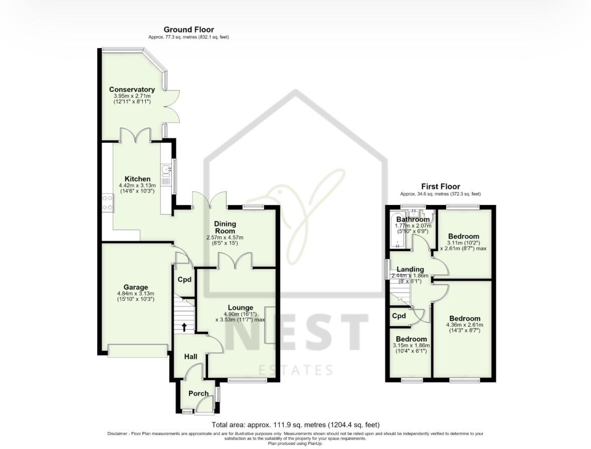Bowker Close, Norden, Rochdale floorplan