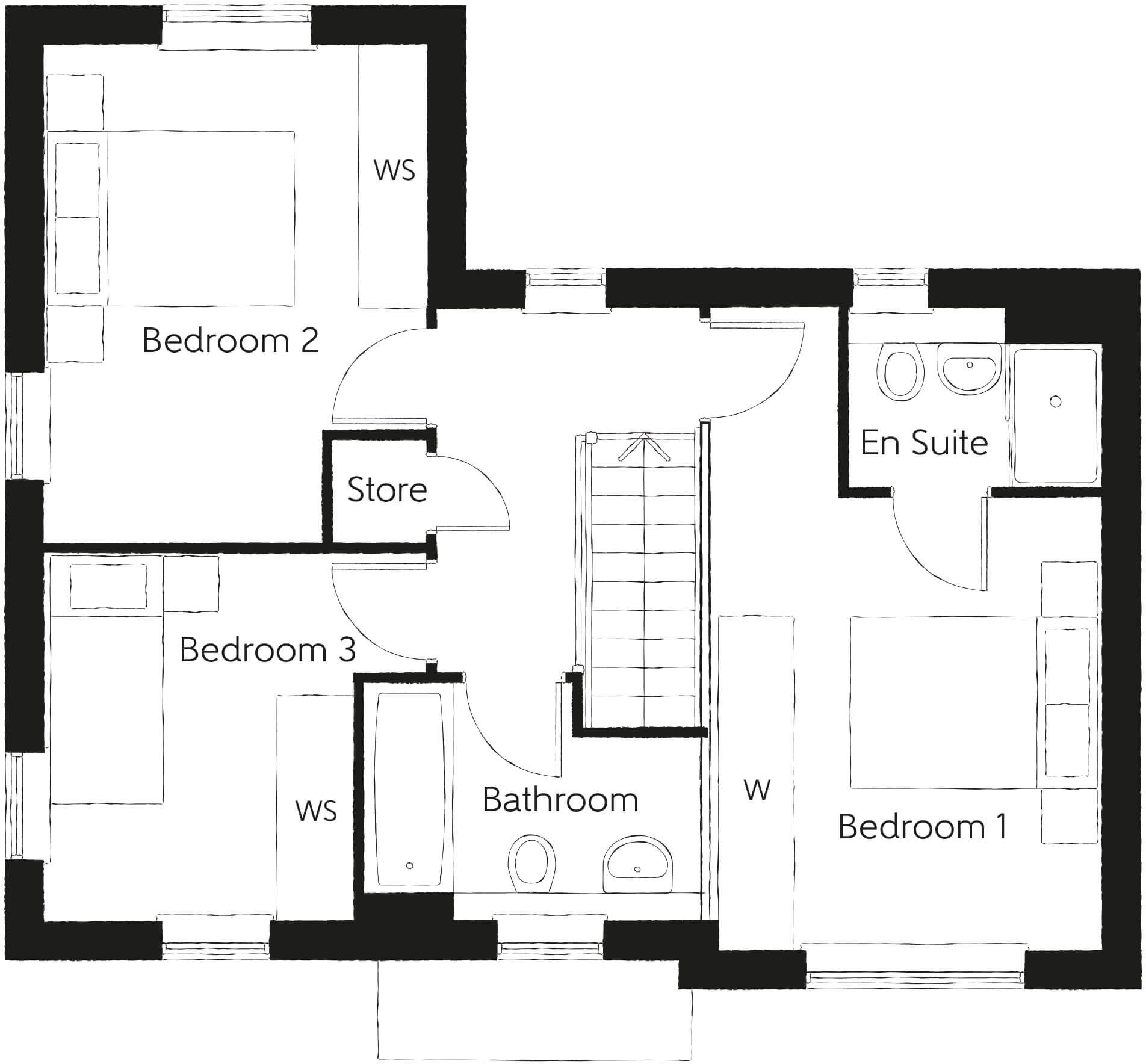 Isaac's Lane,
Burgess Hill,
West Sussex,
RH15 8RA floorplan