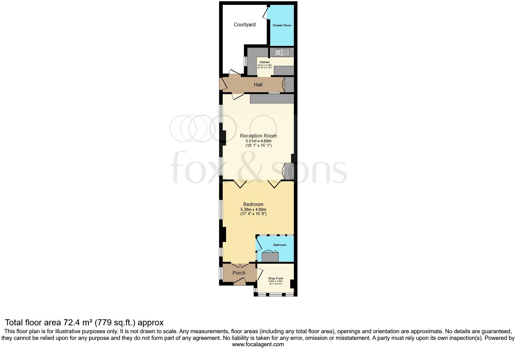 Langney Road, Eastbourne floorplan